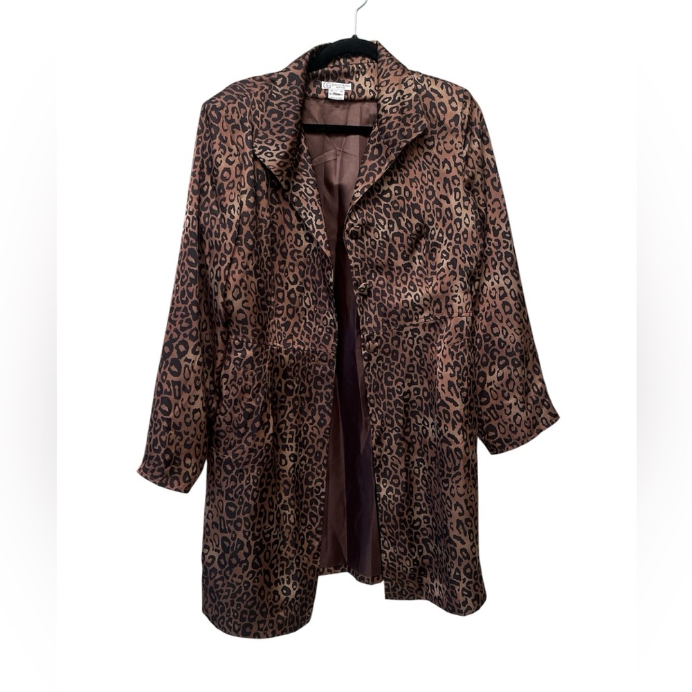 Leopard Print Women's Coat